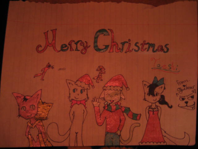 Candybooru image #2505, tagged with Amaya Christmas Lucy Mike Ogibear_(Artist) Sandy